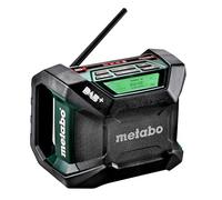 Metabo Battery Construction Site Radio R 12-18 DAB+ BT - 600778850 - Robust Radio with Digital DAB+ Reception, Bluetooth and High Sound Quality - Batteries Included - Battery Not Included