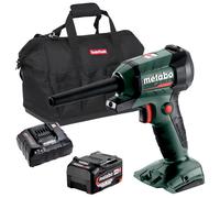 Metabo BP 18 LTX BL 18V Brushless Blower with 1 x 5.2Ah Battery Charger & Bag