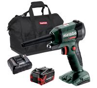 Metabo BP 18 LTX BL 18V Brushless Blower with 1 x 8.0Ah Battery Charger & Bag