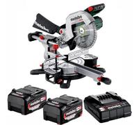 Metabo Brushless 18V Mitre Saw Kgs 18 Ltx Bl 254 + X2 5.2Ah Battery 254mm 10Inch