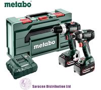 METABO COMBO SET 2.8.8 18V CORDLESS TWIN PACK, 2 x 5.2Ah BATTERIES - 685200000