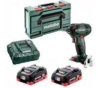 Metabo Compact Brushless Impact Driver 18V Ssd 18 Ltx 200 Bl 602396840 + X2 4Ah