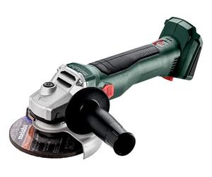 metabo Cordless Angle Grinder W 18 L BL 9-125 - 18 V, Diameter 125 mm, 10,000 RPM, 34 mm Cutting Depth - Brushless Motor, Compact & Powerful for Cuting, Grinding & Metalworking - Includes Accessories