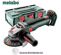 Metabo WVB 18 LT BL 11-125 Brushless Angle Grinder 125mm In MetaBOX 613057840