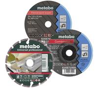 Metabo cutting Disc straight 76 mm 3 pcs durable tool