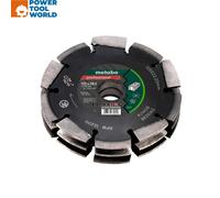 Metabo 628299000 3 Row Professional UP Universal Wall Chaser Blade 125 x 28.5 x 22.23mm
