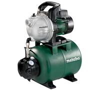 Metabo Domestic waterworks HWW 4000/25 G (600971000) Box, Nominal input: 1100 W, Maximum flow rate: 4000 l/h, Maximum delivery height: 46 m