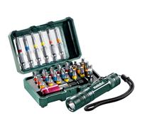 Metabo Drill bit Set 29 Pieces + Mini Flashlight 626721000