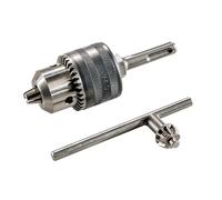 Metabo Geared Chuck with SDS-Plus Adapter SP (626724000) | Drill chuck for cylindrical drills, 1/2 inch - 20 UNF, for clockwise and anti-clockwise rotation, including locking screw