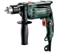 metabo Hammer Drill SBE 650-650 W Rated Input Power, 13 mm Drill Chuck, 10 Nm Torque - Vario-Electronics, Clockwise Rotation - for Concrete, Steel, Wood - DIY Enthusiasts and Professionals