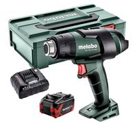 Metabo HG 18 LTX 500 18V Cordless Heat Gun 1 x 8.0Ah Battery Charger & Metabox