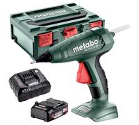Metabo HK 18 LTX 20 18V Hot Glue Gun 1 x 2.0Ah Battery Charger Glue Sticks & Box