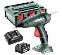 Metabo HK 18 LTX 20 18V Hot Glue Gun 1 x 4.0Ah Battery Charger Glue Sticks & Box