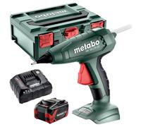 Metabo HK 18 LTX 20 18V Hot Glue Gun 1 x 8.0Ah Battery Charger Glue Sticks & Box