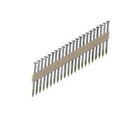 Metabo HPT 17134HPT 1-1/2" x 0.148" 36° Strap-Tite Metal Connector Collated Nails, Smooth Shank, Heat Treated Hot-Dipped Galvanized, Paper Tape, 3000 Pack