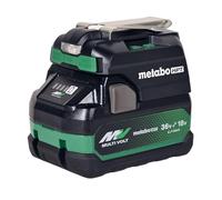 Metabo HPT 18V Battery Charger with (2) USB-C Adapters, Charges 18V & 36V Slide Style Batteries, Charge up to 2 Devices Simultaneously Via USB-C, Built-in LED Light & Belt Hook, UC18DAQ4