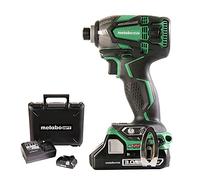 Metabo HPT 18V Cordless Impact Driver Kit | Triple Hammer Technology | Two Compact 3.0Ah Li-Ion Batteries | Powerful 1,832 in/lbs Torque | IP56 Compliant | LED Light | WH18DBDL2