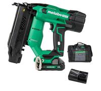 Metabo HPT 18V MultiVolt™ Cordless 18 Gauge Brad Nailer Kit | Includes 1-18V, 2.0 Ah Lithium Ion Battery w/Fuel Gauge | Lifetime Tool Warranty | NT1850DFT