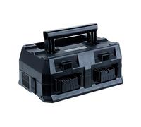 Metabo HPT 4-Port Battery Charger, 36V/18V, Slide-Style Batteries, Rapid Charging Time, Selectable Charging Modes, 2 USB Ports, 2 AC Outlets (UC18YTSL)