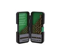 Metabo HPT Drill Bit Set, 17 Piece, Gold Oxide, Twist | 115136M | 115136M