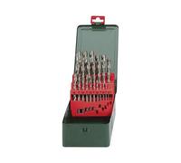 Metabo Hss-G 25 Piece Drill Bit Set For Steel And Cast Iron