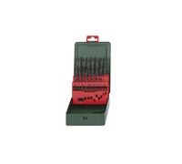 Metabo Hss-r Drill Bit Set Of 19 1-10mm