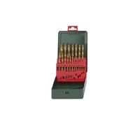 Metabo Hss-tin Drill Bit Set, 19 Piece