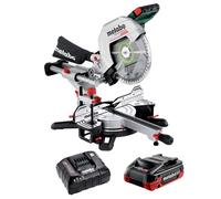 Metabo KGS 18 LTX BL 305 18V 305mm Brushless Mitre Saw 1 x 4.0Ah Battery Charger