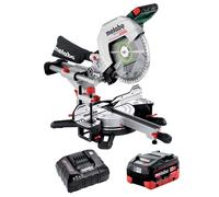Metabo KGS 18 LTX BL 305 18V 305mm Brushless Mitre Saw 1 x 8.0Ah Battery Charger