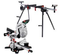 Metabo KGS 305M 305mm Sliding Compound Mitre Saw 240V with Universal Wheel Stand
