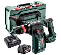 Metabo KH 18 LTX BL 24 Q 18V Brushless SDS+ Hammer Drill 1 x 4Ah Battery Charger