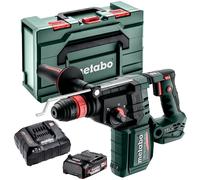Metabo KH 18 LTX BL 28 Q 18V Brushless SDS+ Hammer Drill 1 x 2Ah Battery Charger