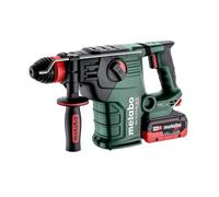 Metabo KH 18 LTX BL 35 Q Cordless Combination Hammer - Includes MetaBOX 185 XL (2 x 18V 5.5Ah LiHD Batteries, Single Impact Energy 4.2J, Impact Rate 4,350 RPM, Weight 5.4 kg) 600813660