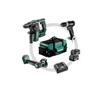 METABO MÁQUINAS 685235000 Con batería de 18 V Combo Set 3.1.1 BH 16 + BS 18 L CC 18 LTX BL Hardware, Other Tools, Multicolor