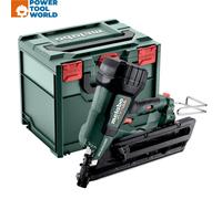 Metabo NFR 18 LTX 90 BL 18v Brushless First Fix Nailer Body Only In metaBOX 3...