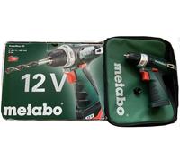 Metabo Powermaxx BS Cordless 12v Drill/Screwdriver Inc 1x 2.0Ah Battery