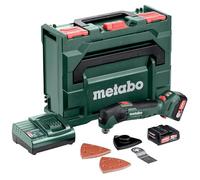 Metabo PowerMaxx MT 12 613089500 Cordless Multifunction Tool with 2 x 2 Ah Battery, 12 V Battery Voltage, Slim Design, LED Light, Accessories Included