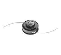 Metabo Spool with Thread (Spool for Mowing and plastering, Two-Thread System, Thread Change toolless, for Brush Cutters) 628429000, Green