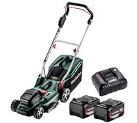 Metabo RM 36-18 LTX BL 36 36V Brushless Lawn Mower 2 x 4.0Ah Battery & Charger
