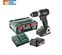 Metabo 613157500 SB 18 L BL Brushless 18v Hammer Drill Inc 2x 2.0Ah Batts In ...