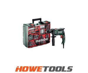 METABO SBE 650 SET 240v Percussion drill 13mm keyless chuck
