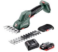 Metabo SGS 18 LTX Q 18V Shrub & Grass Shear With 1 x 4.0Ah Battery & Charger