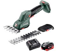 Metabo SGS 18 LTX Q 18V Shrub & Grass Shear With 1 x 5.5Ah Battery & Charger