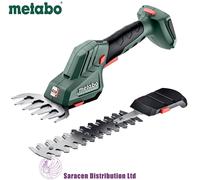 METABO SGS 18 LTX Q CORDLESS SHRUB AND GRASS SHEARS 18v BODY ONLY - 601609850