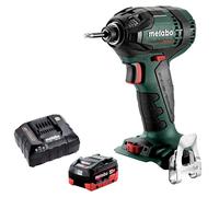 Metabo SSD 18 LTX 200 BL 18V Brushless Impact Driver 1 x 8.0Ah Battery & Charger