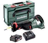 Metabo SSEP 18 LT 18V Reciprocating Saw with 1 x 2.0Ah Battery Charger & Metabox