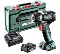 Metabo SSW 18 LT 300 BL 18V Brushless Impact Wrench 1 x 2Ah Battery Charger Box