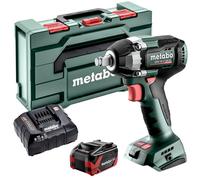 Metabo SSW 18 LT 300 BL 18V Brushless Impact Wrench 1 x 8Ah Battery Charger Box