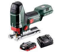 Metabo ST 18 L 90 18V Body Grip Jigsaw with 1 x 4.0Ah Battery & Charger