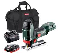 Metabo ST 18 L 90 18V Body Grip Jigsaw with 1 x 4.0Ah Battery Charger & Bag